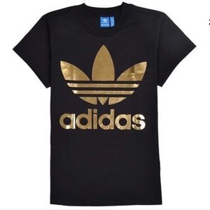 Adidas big trefoil t shirt